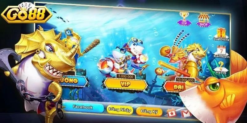 Thông tin chung về cực phẩm bắn cá đổi thưởng Go88